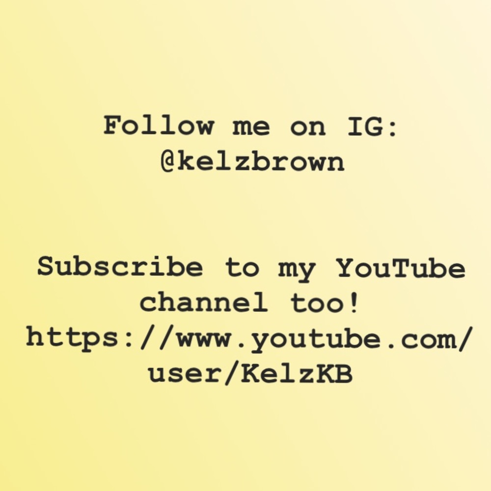 Just trying to build my brand! Support support!❤️